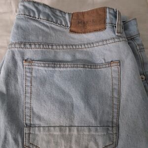 MBX Light Blue Relaxed Men's Jeans